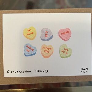 Inciardi Valentine’s Day collection — Conversation Heart Mini Print